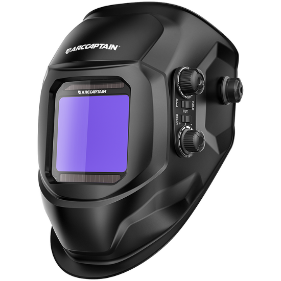 ARCCAPTAIN Large View Auto-Darkening true color Welding Helmet