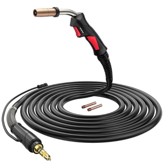 Arccaptain Miller M25 MIG Gun Replacement 15 ft 250 Amp MIG Gun