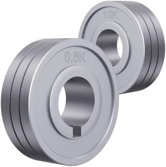 ARCCAPTAIN Wire Feeding Wheel, 0.8-1.0mm Roller Groove Wire Feeding Machine Drive Roller, Suitable for MAG MIG Welding Machine Accessories