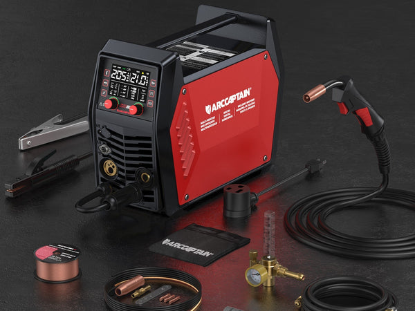 Arccaptain MIG205 Pro | Ultimate MIG Guide with the Best Multi-Process MIG Welder