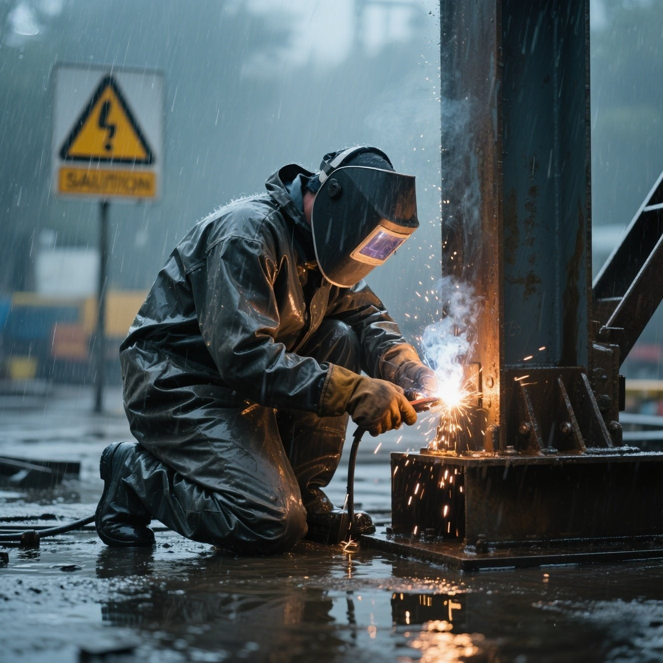Can You Weld in the Rain? Safety and Techniques