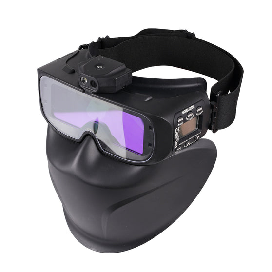 ARCCAPTAIN Welding Glasses with Light Digital Display and Protective Face Shield