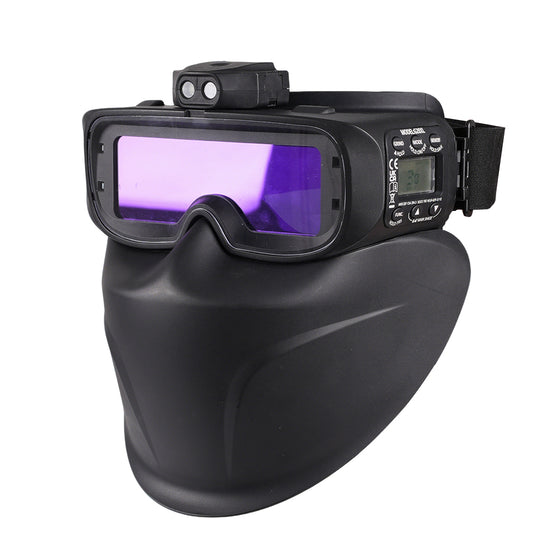 ARCCAPTAIN Welding Glasses with Light Digital Display and Protective Face Shield