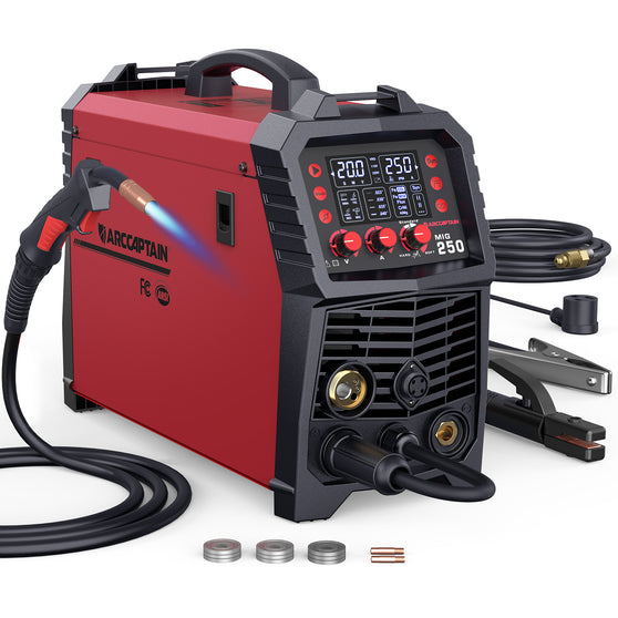 Arccaptain MIG250 6-in-1 Multi Process Welder | Wholesale Welding Machine