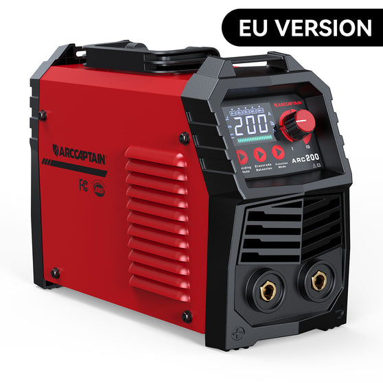 Arccaptain ARC200 EU Wholesale on IGBT Inverter ARC Digital Control Welder Easy for Green Hand  （European style）