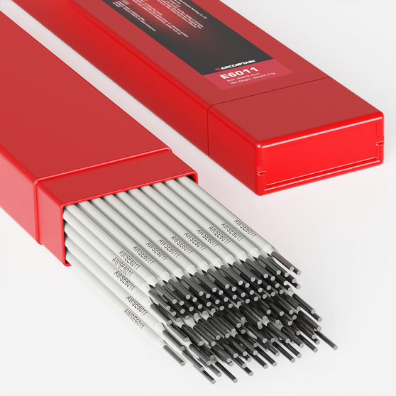 10/Pack farbcodierte Wolfram-Elektroden 2% Blau Lanthanated Red Thoriated Wolungsten