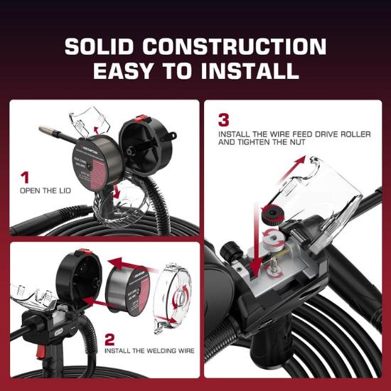 Arccaptain Spool Gun For Better Aluminum Welding