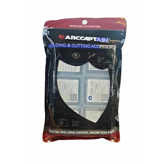 ARCCAPTAIN Laser Welder Protective Lens Kit Compatible with Mainstream Handheld Laser Welding Heads LW1200