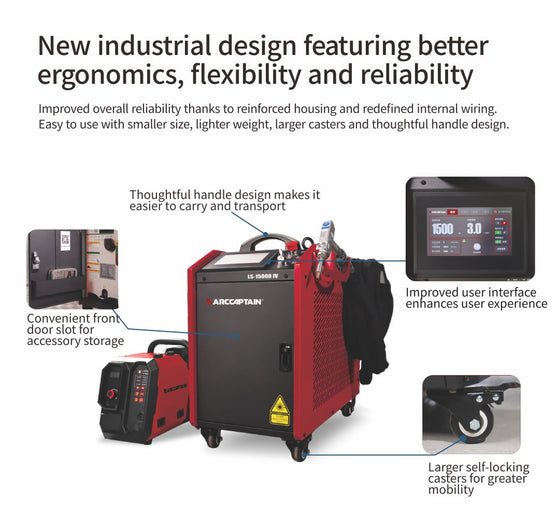 ARCCAPTAIN 2000W Wholesale Industrial Laser Welding Machine