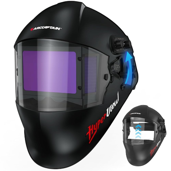 Hyperview-L Serial: Seitenansicht Auto-Darking-Schweißhelm 8.46 