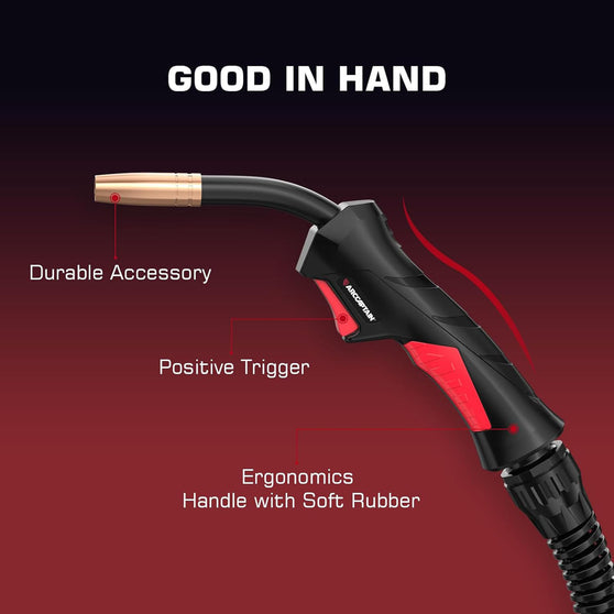 Arccaptain Lincoln Magnum 100L MIG Welding Gun K530-5 Replacement 100Amp 10ft Gun