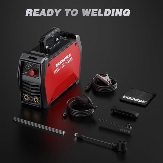 ARCCAPTAIN ARC205P PRO 205A Pulse Stick Welding Machine