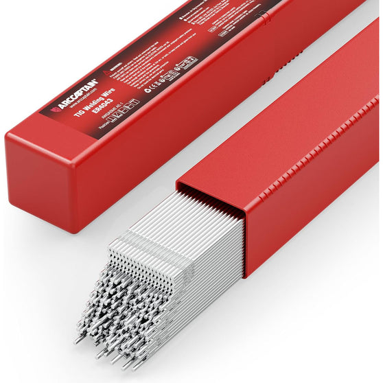 ARCCAPTAIN Aluminum TIG Welding Rod ER4043 Welding Wire Filler Rod