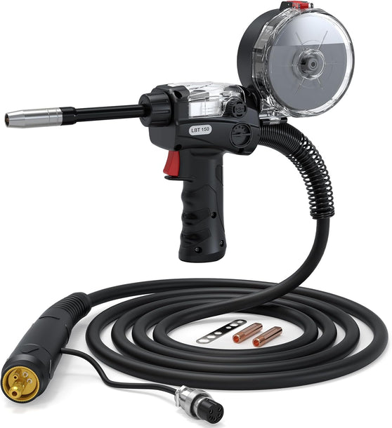 ARCCAPTAIN Spool Gun for Aluminum Welding Euro Connection 5-Pin 10FT