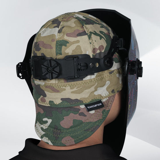 ARCCAPTAIN Reversible Welding Cap 10 oz Fireproof Cotton Comforts Colour