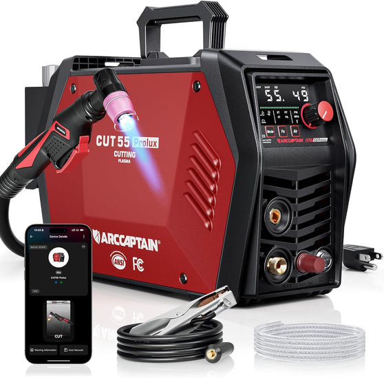 Arccaptain CUT55 Prolux Pilot Arc Plasma Cutter Machine