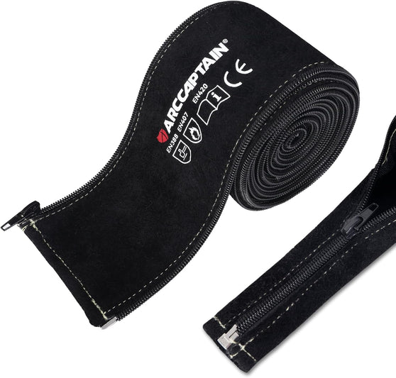 Cable Cover Leather with Zipper- W4