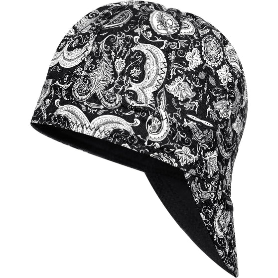 ARCCAPTAIN Reversible Welding Cap 10 oz Fireproof Cotton Comforts Cashew Flower