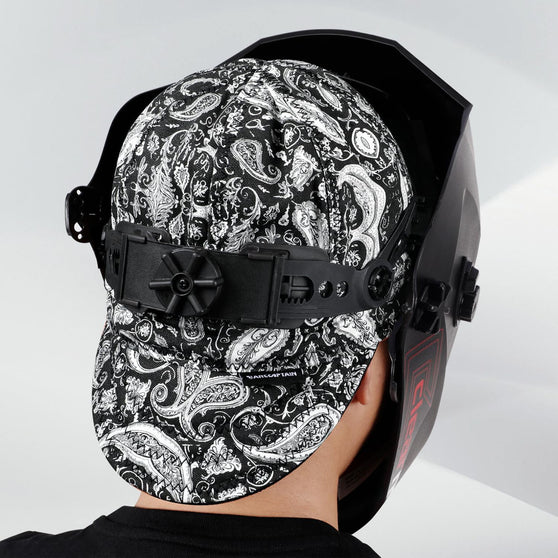 ARCCAPTAIN Reversible Welding Cap 10 oz Fireproof Cotton Comforts Cashew Flower