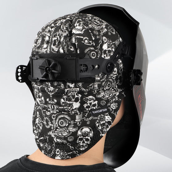 ARCCAPTAIN Reversible Welding Cap 10 oz Fireproof Cotton Comforts Skeleton