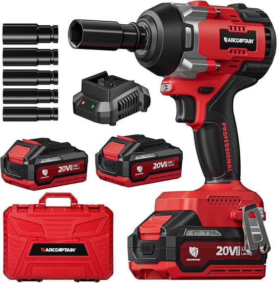 1100N.M Brushless Lithium Battery Power Impact Wrenches