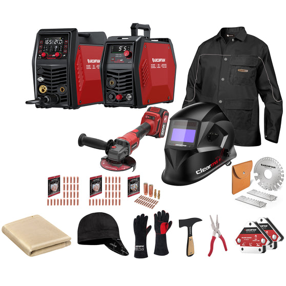 Arccaptain Welding Education Gear Special Discount for Educational Pack for Beginners