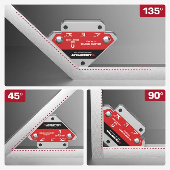 ARCCAPTAIN Welding Magnet Combination Set – Wholesale Magnetic Holders for Welders