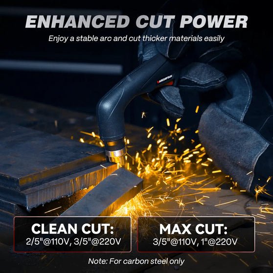 Arccaptain CUT55 NON-HF Plasma Cutter Dual Voltage