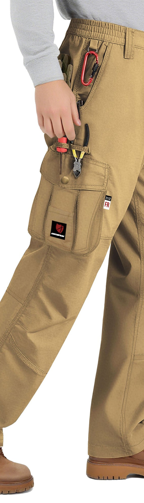100% Cotton Flame Resistant Welding Pants for Men