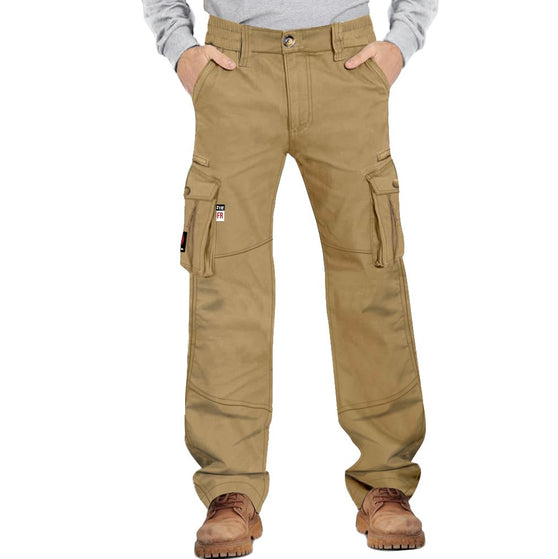 100% Cotton Flame Resistant Welding Pants for Men