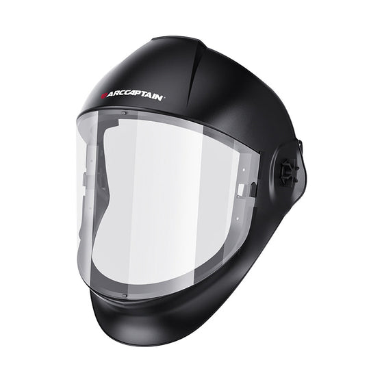 Arccaptain Clear Full Face Shield for Grinding and Cutting Work