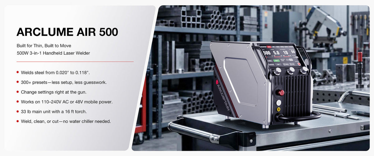 New laser welder launch showcase