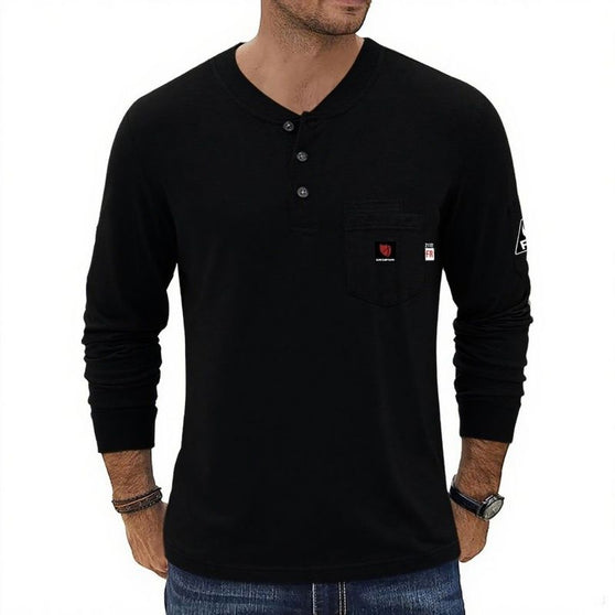 100% Cotton FR Welding Shirt Long Sleeve Work Shirts