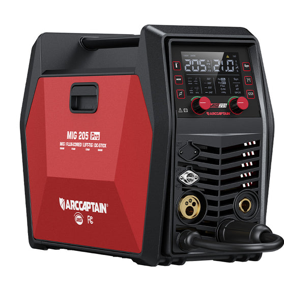 Arccaptain MIG205 Pro Multi-Process Welder | Wholesale Welding Machine