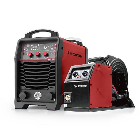 Arccaptain MIG350  LCD Display 4 in 1  MIG Welder Aluminium for wholesale
