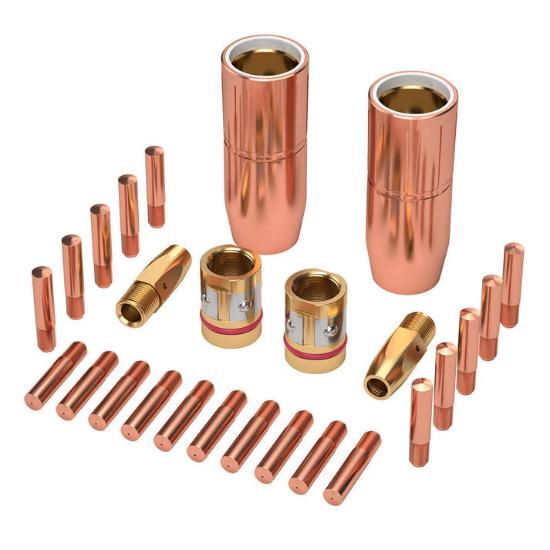 Miller M25 MIG -Waffenersatzteile MIG Gun Consumables Kit Kit
