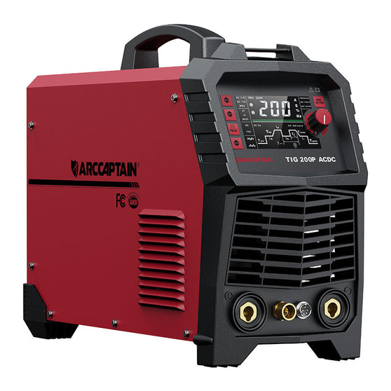 Arccaptain TIG200P AC/DC Multi Process Aluminum TIG Welder | Wholesale Welding machie