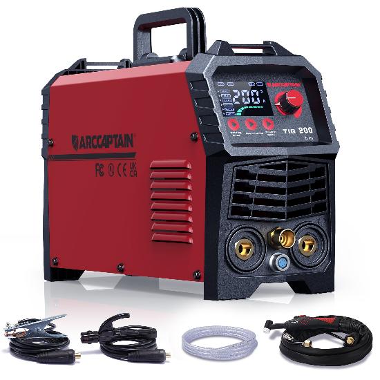 Arccaptain TIG200 (EU) DC TIG Welder HF TIG/Stick Inverter Welder| Wholesale Supply