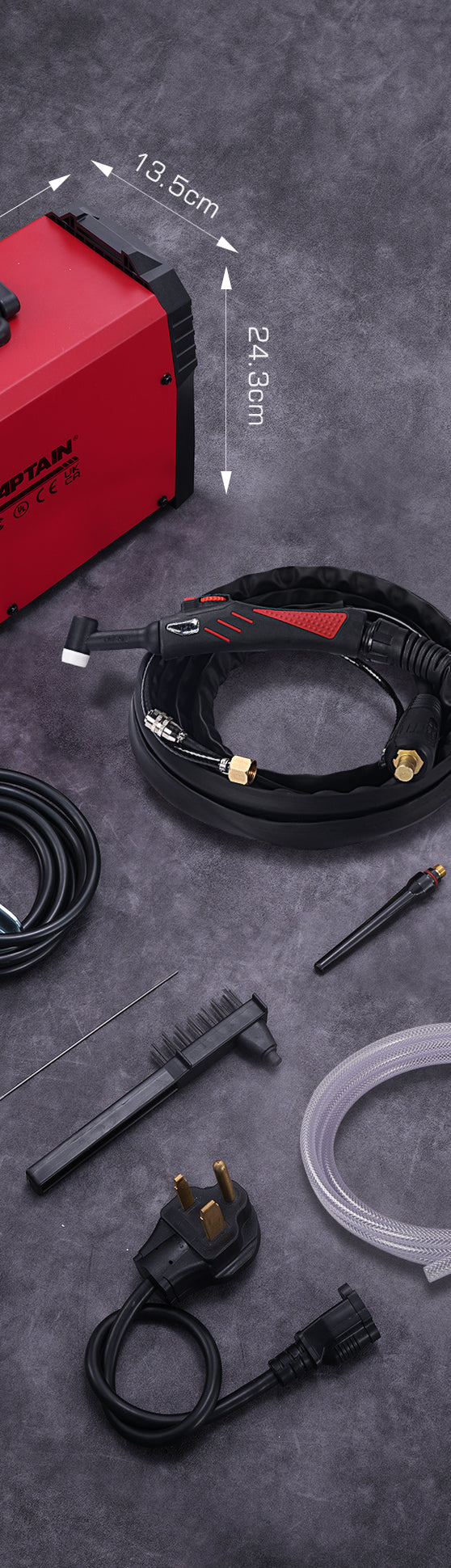 Arccaptain TIG200 (EU) DC TIG Welder HF TIG/Stick Inverter Welder| Wholesale Supply