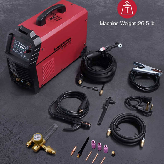 Arccaptain TIG200P AC/DC Multi Process Aluminum TIG Welder | Wholesale Welding machie