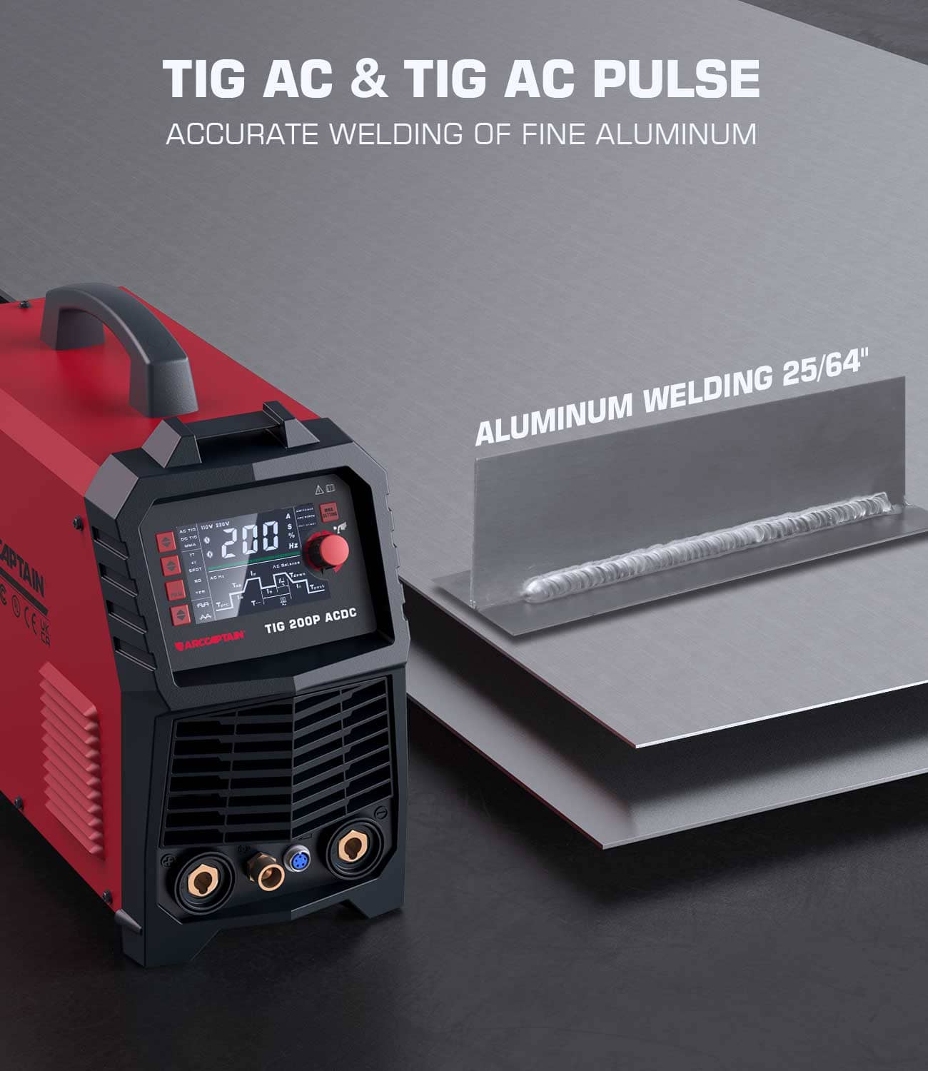 AC/DC TIG Starter Pack – Thorierte & Zirconierte Wolframelektroden Von Hampdon – UNIMIG Kompatibel