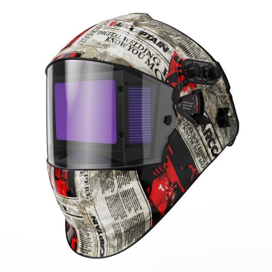 Hyperview-L Serial: Super Large Viewing-Schweißhelm 8.46 